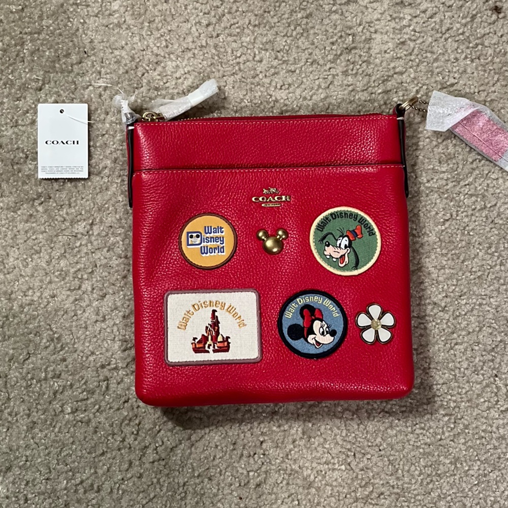 Disney X Coach Kitt Messenger Crossbody